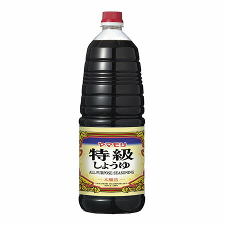 ヤマモリ　業務用特級濃口しょうゆHD　1.8L×8個のサムネイル