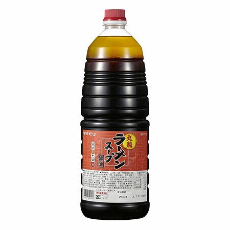 丸鶏ラーメンスープ醤油HD 1.8L×6個