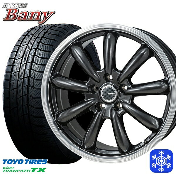 スタッドレスタイヤホイール4本セット 235/60R18 レクサスRX 2022〜2023年製 トーヨー ウィンタートランパス TX MONZA JPスタイル バーニー 18インチ 8.0J 5H114.3