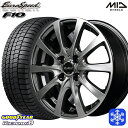 スタッドレスタイヤホイール4本セット 185/70R14 ノート アクア 2024〜2025年製 グッドイヤー アイスナビ8 NAVI8 MID F10 メタリックグレー 14インチ 5.5J 4H100