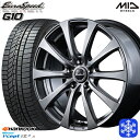 【取付対象】195/65R15 ノア ヴォクシー 2022年製 HANKOOK ハンコック W626 MID ユーロスピード G10 メタリックグレー 15インチ 6.0J 5穴 114.3 スタッドレスタイヤホイール4本セット 送料無料