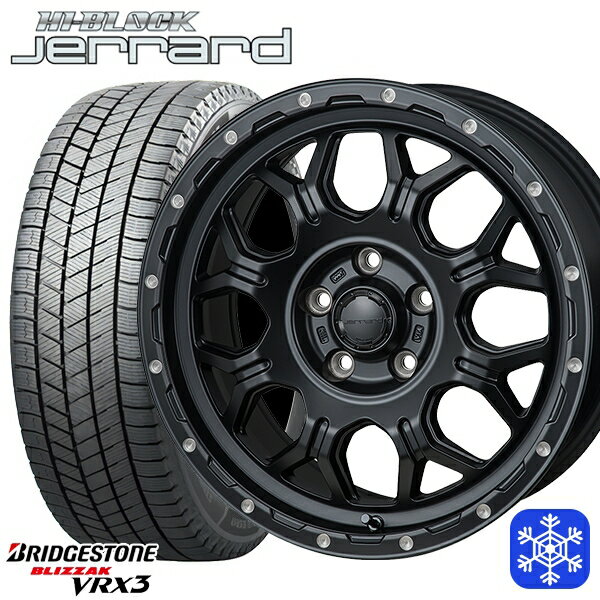 スタッドレスタイヤホイール4本セット 215/60R17 96Q アルファード ヴェルファイア 2023〜2024年製 ブリヂストン ブリザック VRX3 MONZA ハイブロック ジェラード 17インチ 7.5J 5H114.3