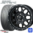 【取付対象】215/45R17 ノア ヴォクシー 2022〜2023年製 ブリヂストン ブリザック VRX3 MONZA ハイブロック ジェラード 17インチ 7.5J 5穴 114.3 スタッドレスタイヤホイール4本セット 送料無料