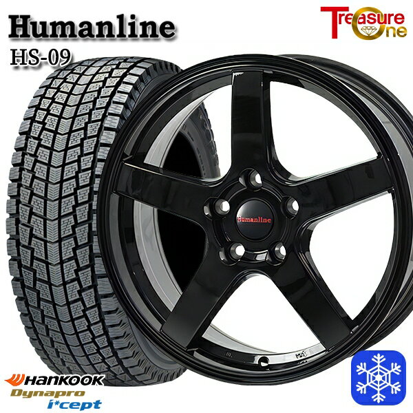 スタッドレスタイヤホイール4本セット 175/80R15 パジェロミニ 2025年製 ハンコック ダイナプロアイセプト RW08 トレジャーワン ヒューマンライン HS09 BK 15インチ 6.0J 5H114.3