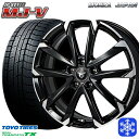 【取付対象】215/70R16 100Q デリカD5 2022〜2023年製 トーヨー ウィンタートランパス TX MONZA JPスタイル MJ-V ブラックメタリック/ポリッシュ 16インチ 6.5J 5穴 114.3 114.3 スタッドレスタイヤホイール4本セット 送料無料