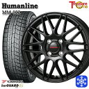 スタッドレスタイヤホイール4本セット 185/60R15 ヤリス ヴィッツ 2023〜2024年製 ヨコハマ アイスガード IG60 トレジャーワン ヒューマンライン MM022 BK 15インチ 5.5J 4H100