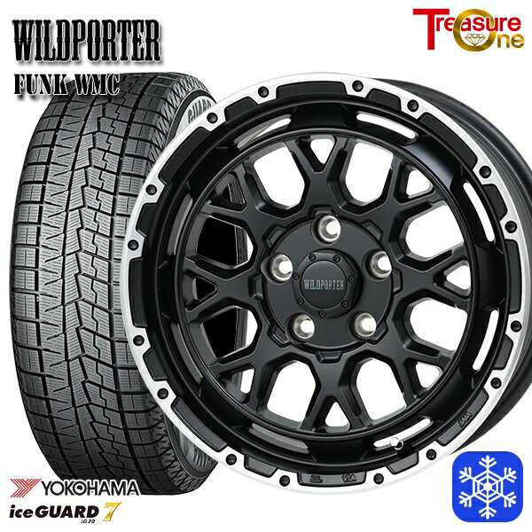 スタッドレスタイヤホイール4本セット 215/65R16 98Q アルファード ヴェルファイア 2023年製 ヨコハマ アイスガード IG70 トレジャーワン ワイルドポーター ファンク WMC MB/RP 16インチ 7.0J 5H114.3