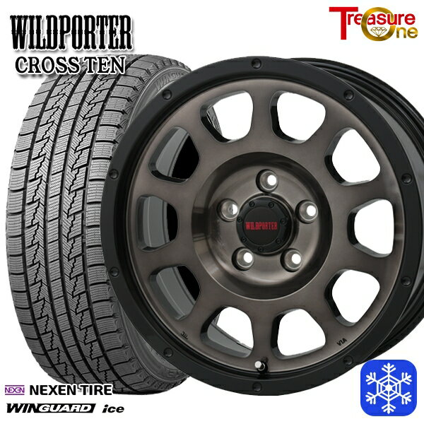 スタッドレスタイヤホイール4本セット 205/65R16 ヤリスクロス 10アルファード 2024〜2025年製 ネクセン ウィンガードアイス トレジャーワン ワイルドポータークロステン BP/BC 16インチ 7.0J 5H114.3