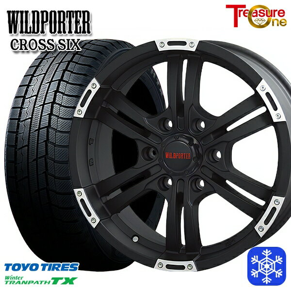 スタッドレス早割対象★215/65R16 98Q ハイエース ※車検非対応 2023〜2024年製 トーヨー ウィンター トランパス TX トレジャーワン ワイルドポータークロスシックス MBP 16インチ 6.5J 6H139.7