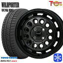 スタッドレスタイヤホイール4本セット 155/65R14 75Q 2023〜2024年製 トーヨー オブザーブ ギズ2 トレジャーワン ワイルドポーターファンク DDC BP/BC 14インチ 4.5J 4H100