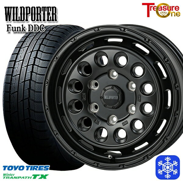 スタッドレスタイヤホイール4本セット 215/65R16 98Q ハイエース ※車検非対応 2023〜2024年製 トーヨー ウィンター トランパス TX トレジャーワン ワイルドポーターファンク DDC MBK 16インチ 6.5J 6H139.7