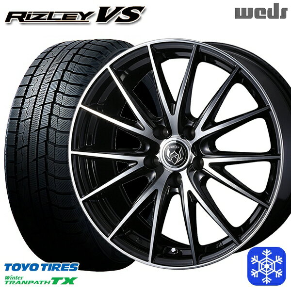 スタッドレスタイヤホイール4本セット 215/60R16 ヤリスクロス ヴェゼル 2022〜2023年製 トーヨー ウィンタートランパス TX Weds ウェッズ ライツレーVS 16インチ 6.5J 5H114.3