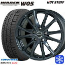 【取付対象】195/65R15 ノア ヴォクシー 2021〜2022年製 トーヨー オブザーブ ギズ2 HotStuff ヴァーレンW05 ガンメタリック 15インチ 6.0J 5穴 114.3 スタッドレスタイヤホイール4本セット 送料無料