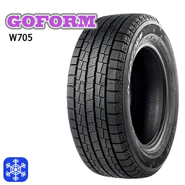 155/65-13インチゴーフォームGOFORMW705スタッドレスタイヤホイール4本セット送料無料ホイールおまかせ4H100