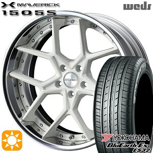 【取付対象】215/40R18 85W ヨコハマ ブルーアース ES32 Weds ウェッズ マーベリック 1505S ホワイト 18インチ 7.5J 5H114.3 サマータイヤホイールセット