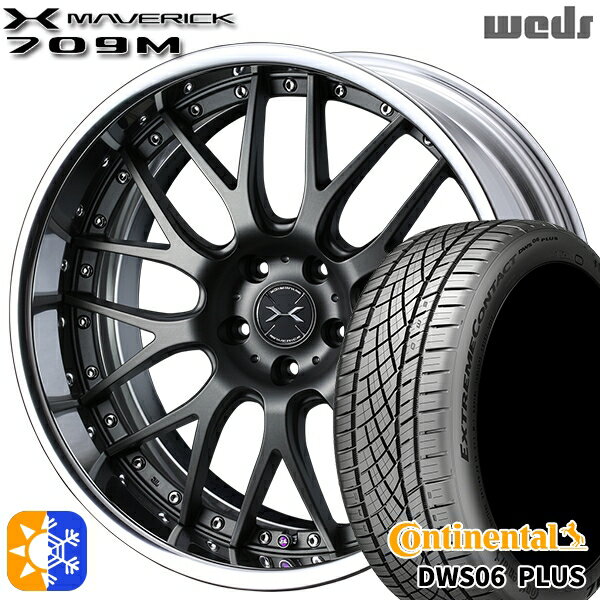 215/40R18 89Y XL コンチネンタル DWS06+ Weds ウェッズ マーベリック 709M マットガンメタリック 18インチ 7.5J 5H114.3 オールシーズンタイヤホイールセット