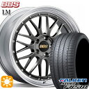 フラッシュクーポン対象★ノア ヴォクシー 215/35R19 85Y XL ファルケン アゼニス FK510 BBS LM DB-SLD 19インチ 8.0J 5H114.3 サマータイヤホイールセット