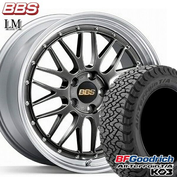 【取付対象】225/65R17 107/103S RBL BFグッドリッチ オールテレーン T/A KO3 BBS LM DB-SLD 17インチ 7.5J 5H114.3 サマータイヤホイールセット