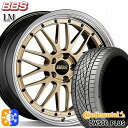 アクセラ アテンザ 215/45R18 93Y XL コンチネンタル DWS06+ BBS LM GL-BKBD 18インチ 7.5J 5H114.3 オールシーズンタイヤホイールセット