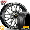 【取付対象】フィット アクア 175/65R15 84H ピレリ パワジー BBS RG-F ダイヤモンドブラック（DB） 15インチ 6.0J 4H100 サマータイヤホイールセット