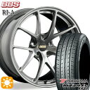 【取付対象】セレナ 215/40R18 85W ヨコハマ ブルーアース ES32 BBS RI-A ダイヤモンドブラック（DB） 18インチ 7.5J 5H114.3 サマータイヤホイールセット