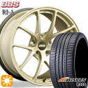 【取付対象】215/40R18 89W XL ウィンラン R330 BBS RI-A ゴールド（GL） 18インチ 7.5J 5H100 サマータイヤホイールセット