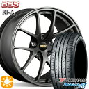 【取付対象】225/45R18 95W XL ヨコハマ ブルーアースGT AE51 BBS RI-A マットグレイ（MGR） 18インチ 7.5J 5H114.3 サマータイヤホイールセット