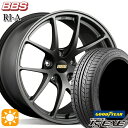 【取付対象】215/40R18 89W XL グッドイヤー イーグル LSEXE BBS RI-A マットグレイ（MGR） 18インチ 7.5J 5H100 サマータイヤホイールセット