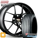 【取付対象】225/35R19 88W XL ヨコハマ ブルーアースGT AE51 BBS RI-D マットブラック（MB） 19インチ 8.5J 5H114.3 サマータイヤホイールセット