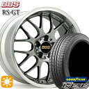 【取付対象】アイシス ノア 215/45R17 91W XL グッドイヤー イーグル LSEXE BBS RS-GT DB-SLD 17インチ 7.0J 5H114.3 サマータイヤホイールセット