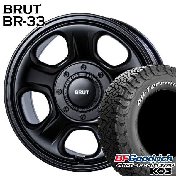 【取付対象】285/70R17 121/118S RWL BFグッドリッチ オールテレーン T/A KO3 BRUT ブルート BR-33 ミ..