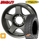 【取付対象】ジムニー 185/85R16 105/103N ウィンラン マックスクロウ R/T ホワイトレター 4x4エンジニアリング ブラッドレーV マットガンメタリック 16インチ 5.5J 5H139.7 サマータイヤホイールセット(2)