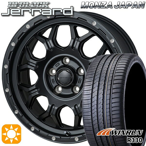 【取付対象】リーフ レヴォーグ 215/50R17 95W XL ウィンラン R330 モンツァ ハイブロック ジェラード 17インチ 7.5J 5H114.3 サマータイヤホイールセット