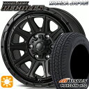 【取付対象】265/70R17 115T ウィンラン マックスクロウ H/T2 モンツァ ハイブロック レグルス サテンブラック 17インチ 8.0J 6H139.7 サマータイヤホイールセット(2)