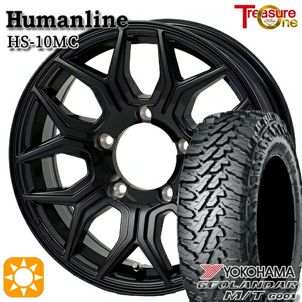 ڼоݡۥˡ 185/85R16 105/103N LT 襳ϥ M/T G003 ȥ쥸㡼 ҥ塼ޥ饤 HS10MC ֥å 16 5.5J 5H139.7 ޡۥ륻å