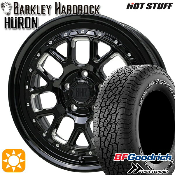 ハリアー エクストレイル 225/65R17 102T ORWL BFグッドリッチ トレールテレーン ホットスタッフ バークレイハードロック ヒューロン GM/B 17インチ 7.0J 5H114.3+38 サマータイヤホイールセット