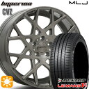 フラッシュクーポン対象★ノア ヴォクシー 215/35R19 85W XL ダンロップ ルマン5+ MLJ ハイペリオン CVZ チタンブラッシュ 19インチ 8.5J 5H114.3 サマータイヤホイールセット