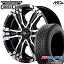 【取付対象】215/65R16 98T ORWL BFグッドリッチ トレールテレーン MID ナイトロパワー クロスクロウ Gエディション ブラックメタリック/ミラーカット/G 16インチ 7.0J 6H139.7 サマータイヤホイールセット