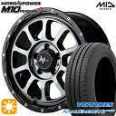 【取付対象】ヤリスクロス 205/65R16 95H トーヨー ナノエナジー3プラス MID ナイトロパワー M10パーシングS ブラック/DCマシニング/ブラッククリア 16インチ 7.0J 5H114.3 サマータイヤホイールセット