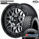 【取付対象】LT225/70R16 102/99R RWL BFグッドリッチ オールテレーン T/A KO2 MID ナイトロパワー M29 スティンガー セミグロスブラッククリア 16インチ 7.0J 5H114.3 サマータイヤホイールセット