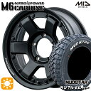 【取付対象】195/80R15 107/105N マッドスター ラジアル M/T ホワイトレター MID ナイトロパワー M6 カービン ガンブラック 15インチ 6.0J 5H139.7 サマータイヤホイールセット