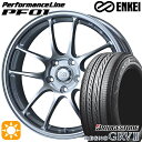 【取付対象】215/55R17 94V ブリヂストン レグノ GRV2 ENKEI エンケイ パフォーマンスライン PF01 スパークルシルバー 17インチ 7.0J 5H114.3 サマータイヤホイールセット