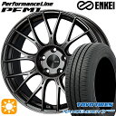 【取付対象】215/40R18 85W トーヨー ナノエナジー3プラス ENKEI エンケイ パフォーマンスライン PFM1 ダークシルバー 18インチ 7.5J 5H114.3 サマータイヤホイールセット