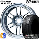 【取付対象】235/50R18 101V XL ダンロップ シンクロウェザー ENKEI エンケイレーシング RPF1 シルバー 18インチ 8.0J 5H114.3 オールシーズンタイヤホイールセット