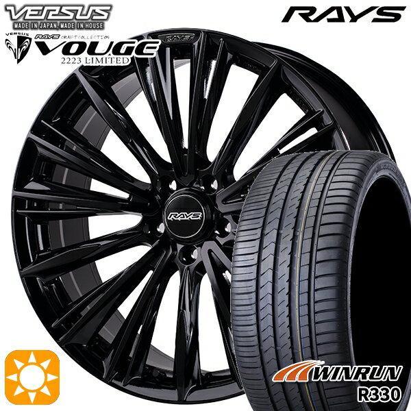 【取付対象】225/40R19 93W XL ウィンラン R330 RAYS ベルサス ストラテージア ヴォウジェ GX 19インチ 8.0J 5H114.3 サマータイヤホイールセット