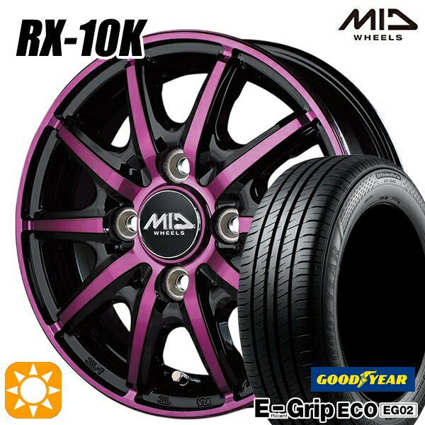 ڼоݡ165/65R14 79S åɥ䡼 եȥå EG02 MID ʥ RX10K ֥åݥå...