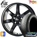 195/65R15 91H グッドイヤー ベクター フォーシーズンズ トレジャーワン クリフクライム TC07 15インチ 6.0J 5H114.3 ブラックア...