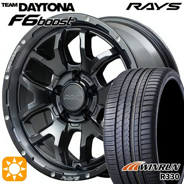 【取付対象】アイシス ノア/ヴォクシー 215/45R17 91W XL ウィンラン R330 RAYS レイズ チームデイトナ F6 Boost N1 17インチ 7.0J 5H114.3 サマータイヤホイールセット