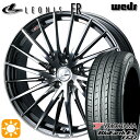 【取付対象】235/50R18 97W ヨコハマ ブルーアース ES32 Weds レオニス FR BMCMC (ブラックメタルコート ミラーカット) 18イン...