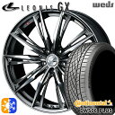 セレナ 215/40R18 89Y XL コンチネンタル DWS06+ Weds レオニス GX BMCMC (ブラックメタルコート/ミラーカット) 18インチ 7.0J 5H114.3 オールシーズンタイヤホイールセット